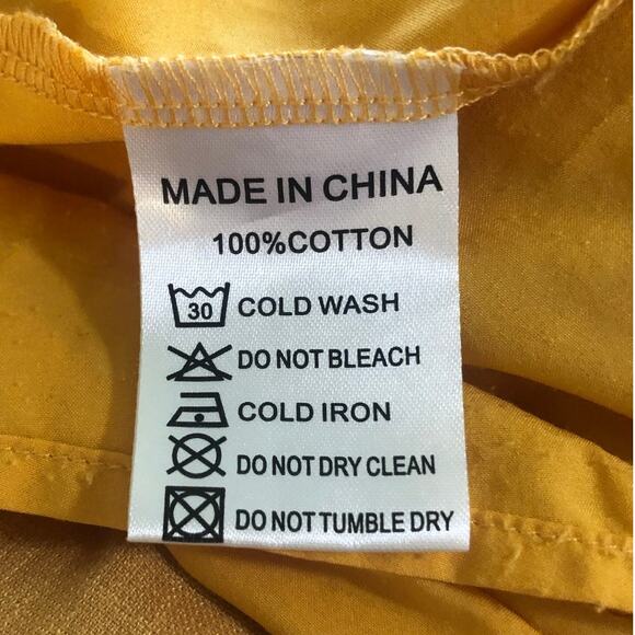 Ivy City Co. Mustard Yellow Lennon Midi Dress Size XS - Picture 6 of 6